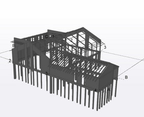 Interjeras, baldai - Statinių konstrukcijų projektai - 1