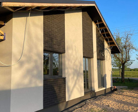 Dekoratyvinio Tinko Purškimas Fasadų Dažymas Atnaujinimas / UAB Intersteta / Darbų pavyzdys ID 3553689