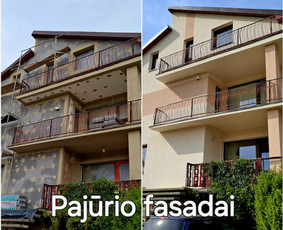Fasadų šiltinimas ir apdaila. Klaipėda. / Saulius Fasadai / Darbų pavyzdys ID 3553807