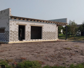 Pamatų įrengimas, indždinerinių tinklų montavimas, drono fot / EGIDA / Darbų pavyzdys ID 3553857