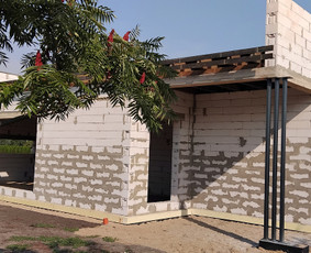 Pamatų įrengimas, indždinerinių tinklų montavimas, drono fot / EGIDA / Darbų pavyzdys ID 3553859