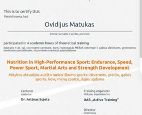 Asmeninis treneris Vilniuje – jėga, technika, mažos grupės / Ovidijus Matukas / Darbų pavyzdys ID 3555847