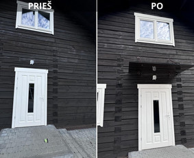 Nestandartinių dušų, led veidrodžių, terasų, stiklinimas. / Meltglas, MB / Darbų pavyzdys ID 3558539