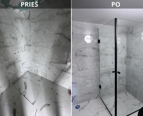 Nestandartinių dušų, led veidrodžių, terasų, stiklinimas. / Meltglas, MB / Darbų pavyzdys ID 3558541