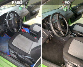 Cheminis salono valymas - Automobilių cheminis valymas - 3