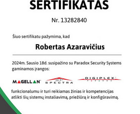 Moderni elektros instaliacija jūsų namams. / MB "Elektra Vilniuje" / Darbų pavyzdys ID 3558905