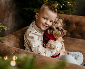 Kalėdinė fotosesija - Asmeninė, &scaron;eimos, nė&scaron;tumo, krik&scaron;tynų, vestuvių fotografija - 4