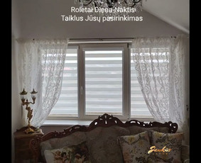 Roletai. Žaliuzės. Terasos - puiki kokybė už mažiausią kainą / Jaukūs Langai / Darbų pavyzdys ID 3559261