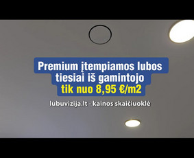 Įtempiamos lubos tiesiai iš gamintojo, net 40% pigiau. - Įtempiamos lubos, montavimas - 3 Įtempiamos lubos, montavimas - Įtempiamos lubos tiesiai iš gamintojo, net 40% pigiau. - 3