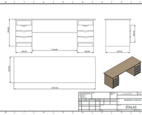 2D brėžinių braižymas - Mechanikos inžinierius - 3d ir 2d projektavimas, braižymas - 2