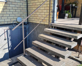 Laiptai, turėklai, vartai, švietuvai, metalo gaminiai. / metalo gaminiai / Darbų pavyzdys ID 3563837