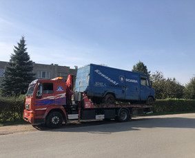 Tralas fiskaras traliukas Tech pagalba kelyje / Aivatrans / Darbų pavyzdys ID 3564965
