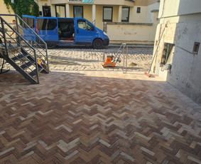 Aplinka, sodas - Atliekame trinkelių klojimo, statybinius ir apdailos darbus - 2