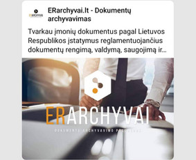 Dokumentų archyvavimas, buhalterija, likvidatorius / Evelina / Darbų pavyzdys ID 3572935