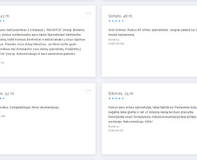 NT brokeris - ekspertas Šiauliuose Arminas Jonkus / Arminas Jonkus / Darbų pavyzdys ID 3573633