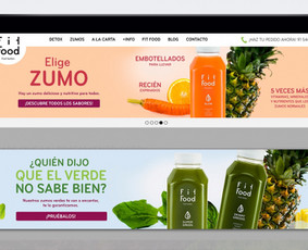 Reklamjuostės / Banners | FIT FOOD