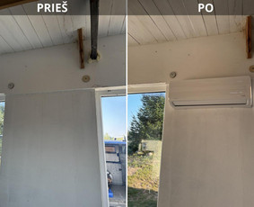 Oro kondicionierių/šilumos siurblių montavimas, technininis / Lumitecha / Darbų pavyzdys ID 3574553