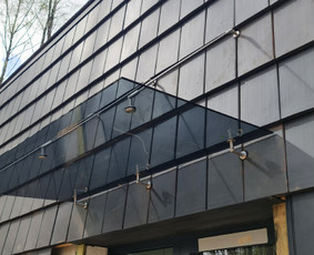 Berėmis ir įrėmintas, stiklo pertvaros, stiklo sprendimai / Art Glass / Darbų pavyzdys ID 3575523