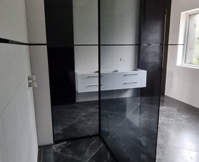 Berėmis ir įrėmintas, stiklo pertvaros, stiklo sprendimai / Art Glass / Darbų pavyzdys ID 3575567