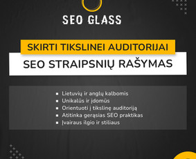 Seo Paslaugos Lietuvos ir Užsienio Projektams - Seo Glass - Internetas, IT - 4 Internetas, IT - Seo Paslaugos Lietuvos ir Užsienio Projektams - Seo Glass - 4