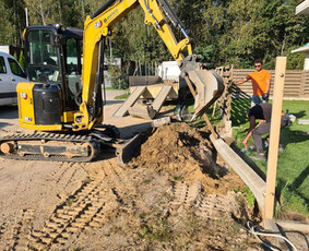 Račioko,bobcat,mini ekskavatoriaus nuoma / Darius / Darbų pavyzdys ID 3578297