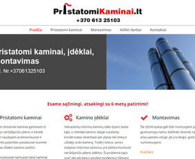 Reklama internetu, svetainių kūrimas / Artūras / Darbų pavyzdys ID 716217