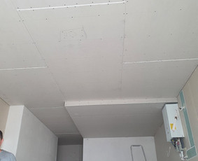 Atliekame vidaus darbus - Gipso kartono montavimas - 2 Gipso kartono montavimas - Atliekame vidaus darbus - 2