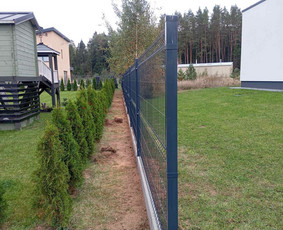 Montuojam segmentines ir metaliniu tvoralenčių tvoras / Arvydas / Darbų pavyzdys ID 3579241