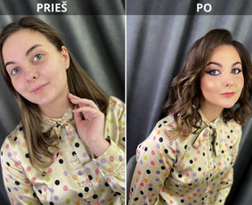 Makiažas, šukuosenos, blakstienos, antakių procedūros - Individualios makiažo pamokos - 1 Individualios makiažo pamokos - Makiažas, šukuosenos, blakstienos, antakių procedūros - 1