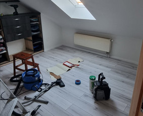 Viskas iš medžio,gipso ir netik - Laminato klojimas - 2 Laminato klojimas - Viskas iš medžio,gipso ir netik - 2