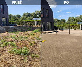 Apželdinimo, aplinkos tvarkymo ir žemės darbai. / UAB "Tvarkingas kiemas" / Darbų pavyzdys ID 3585033