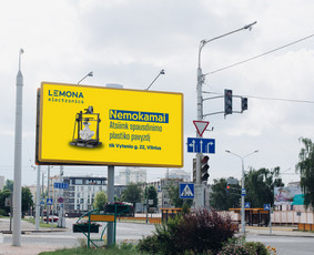 Grafikos dizainas / Video montavimas / 3d maketavimas - Lauko reklamos kūrimas - 1 Lauko reklamos kūrimas - Grafikos dizainas / Video montavimas / 3d maketavimas - 1