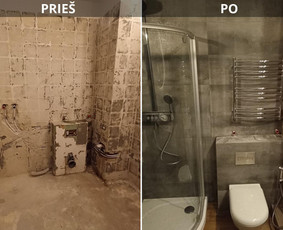 Vidaus apdailos darbai dažymas,plytelių klijavimas ir kita / Vidaus apdailos darbai Vilniuje / Darbų pavyzdys ID 3585469