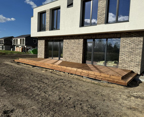 Karkasiniai ir moduliniai namai, terasos, pirtys / MB "Meistro Idėja" / Darbų pavyzdys ID 3587287