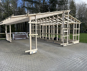 Karkasiniai ir moduliniai namai, terasos, pirtys / MB "Meistro Idėja" / Darbų pavyzdys ID 3587317