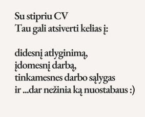 HR specialistas - Profesionalus Cv ra&scaron;ymas su konsultacija - 4