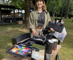 Piešimas ant veido - Piešimas ant veido, blizgučiai, beauty bar - 1