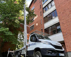 Statybos, apdaila - Autobokštelių Nuoma Vilniuje, Kaune, Klaipėdoje - 1