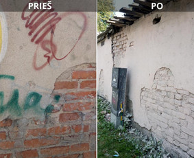Spec. valymas: grafičių, fasado, sniego ir kt. / Profesionalus paviršių valymas. / Darbų pavyzdys ID 3589453