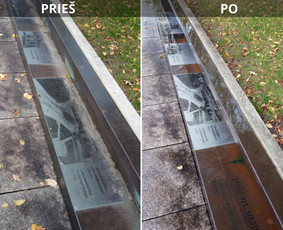 Spec. valymas: grafičių, fasado, sniego ir kt. / Profesionalus paviršių valymas. / Darbų pavyzdys ID 3589471