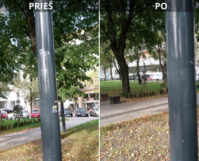 Spec. valymas: grafičių, fasado, sniego ir kt. / Profesionalus paviršių valymas. / Darbų pavyzdys ID 3589475