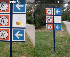 Spec. valymas: grafičių, fasado, sniego ir kt. / Profesionalus paviršių valymas. / Darbų pavyzdys ID 3589483
