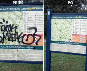 Spec. valymas: grafičių, fasado, sniego ir kt. / Profesionalus paviršių valymas. / Darbų pavyzdys ID 3589497