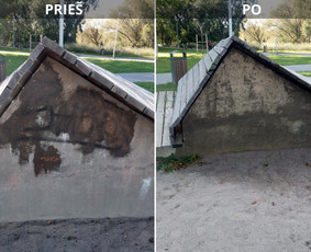 Spec. valymas: grafičių, fasado, sniego ir kt. / Profesionalus paviršių valymas. / Darbų pavyzdys ID 3589965