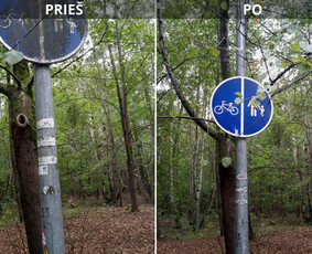 Spec. valymas: grafičių, fasado, sniego ir kt. / Profesionalus paviršių valymas. / Darbų pavyzdys ID 3590311