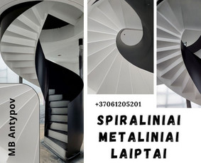 Metalo gaminiai, suvirintojai - Metaliniai laiptai, Sraigtiniai laiptai, Mediniai laiptai - 3