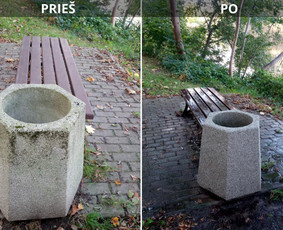 Spec. valymas: grafičių, fasado, sniego ir kt. / Profesionalus paviršių valymas. / Darbų pavyzdys ID 3590383