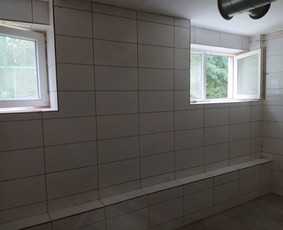 Vonios remontas - Apdailos darbai pliteliu klojimas. - 1