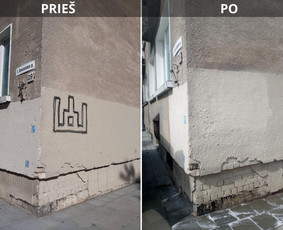 Spec. valymas: grafičių, fasado, sniego ir kt. / Profesionalus paviršių valymas. / Darbų pavyzdys ID 3590919