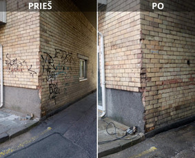 Spec. valymas: grafičių, fasado, sniego ir kt. / Profesionalus paviršių valymas. / Darbų pavyzdys ID 3591211